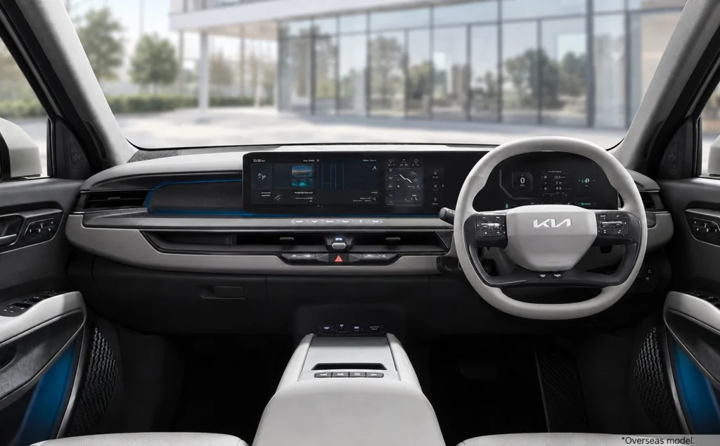 Kia EV9 dash