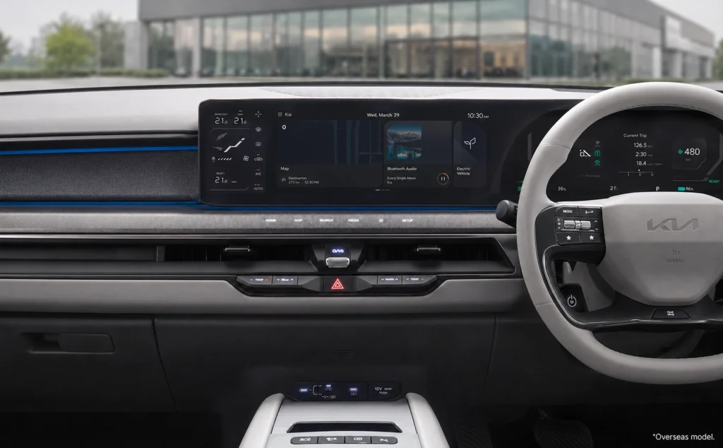 Kia EV9 display