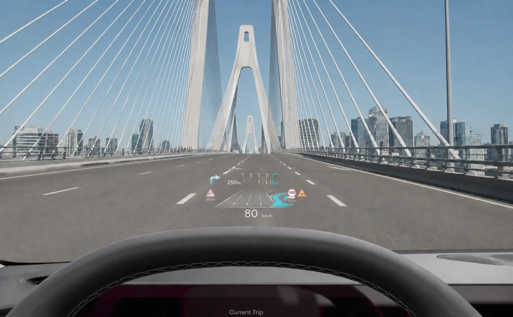 Kia EV9 hud
