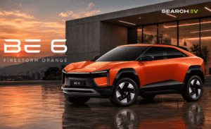 Mahindra BE 6 SportEQ Firestorm Orange