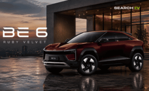 Mahindra BE 6 Ruby Velvet