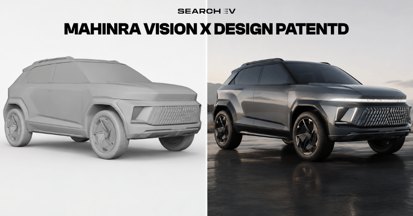 Mahindra Vision X Design Patented