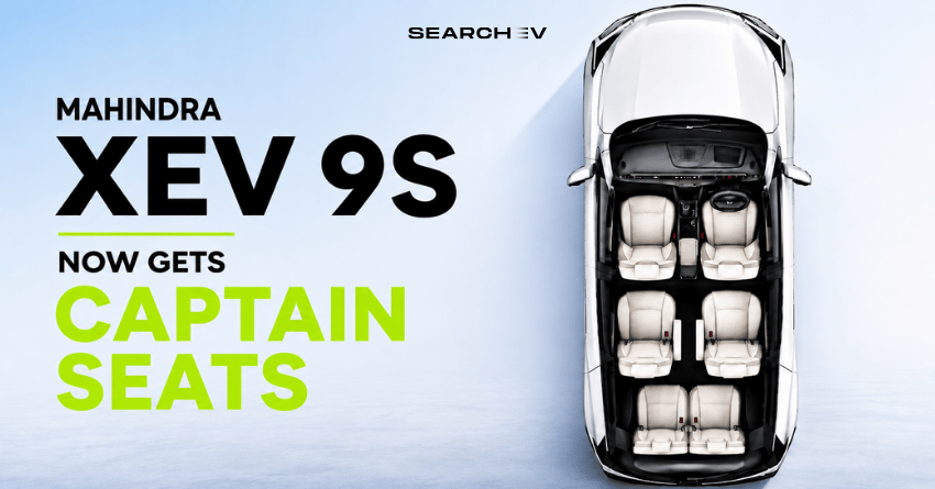 Mahindra XEV 9S Captain seats