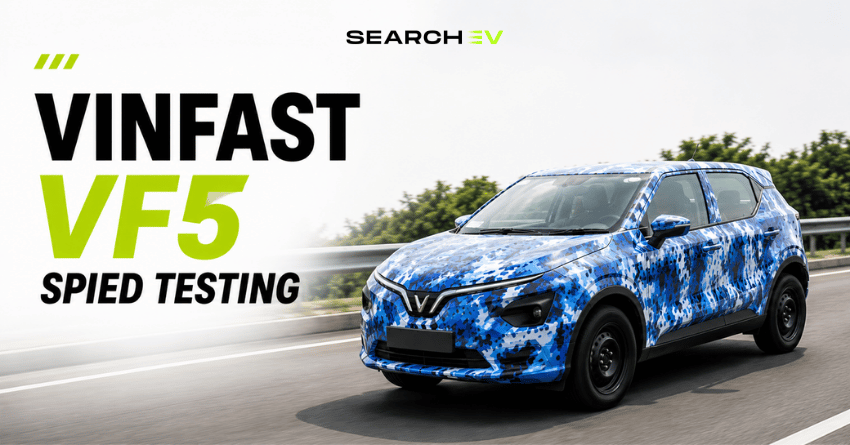 VinFast VF 5 Electric SUV Spied Testing