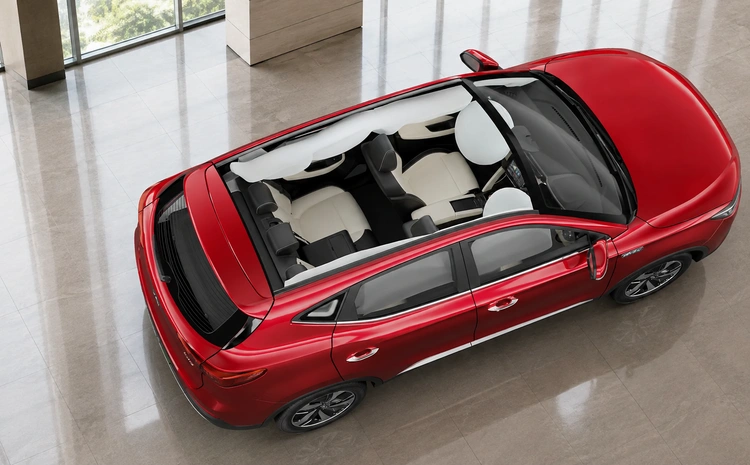 mg zs ev airbag