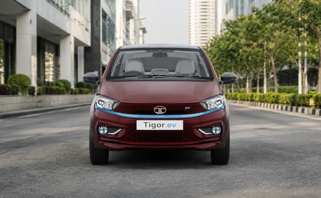 tata tigor ev images