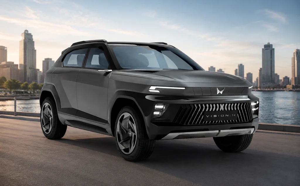 Mahindra vision X Front