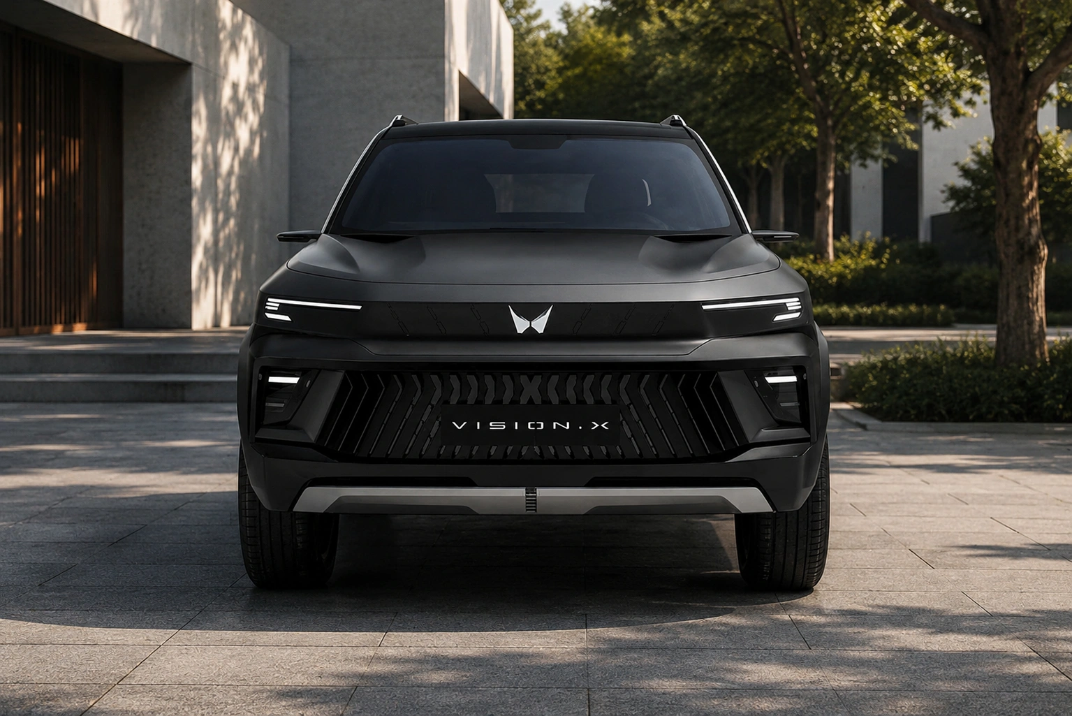 Mahindra Vision X Front side