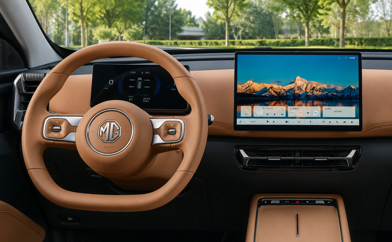 MG TOMAHAWK Infotainment