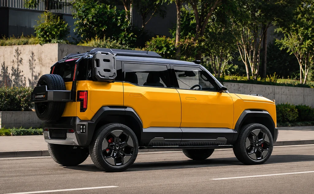 Mahindra vision S side 3