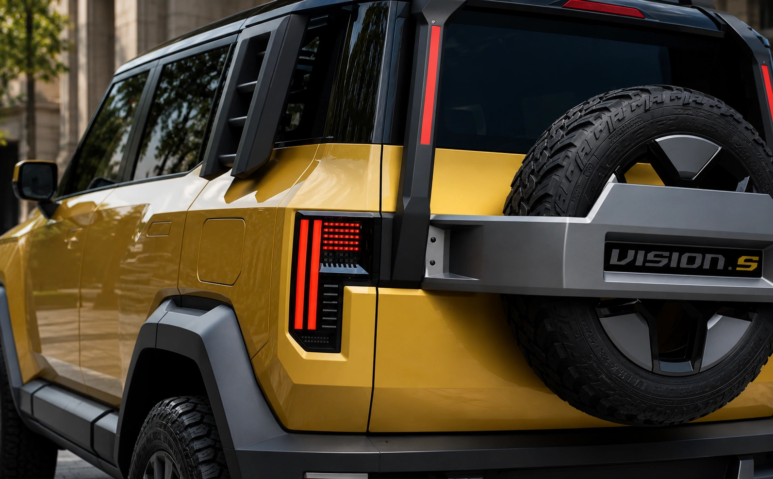 Mahindra vision S tail lamp