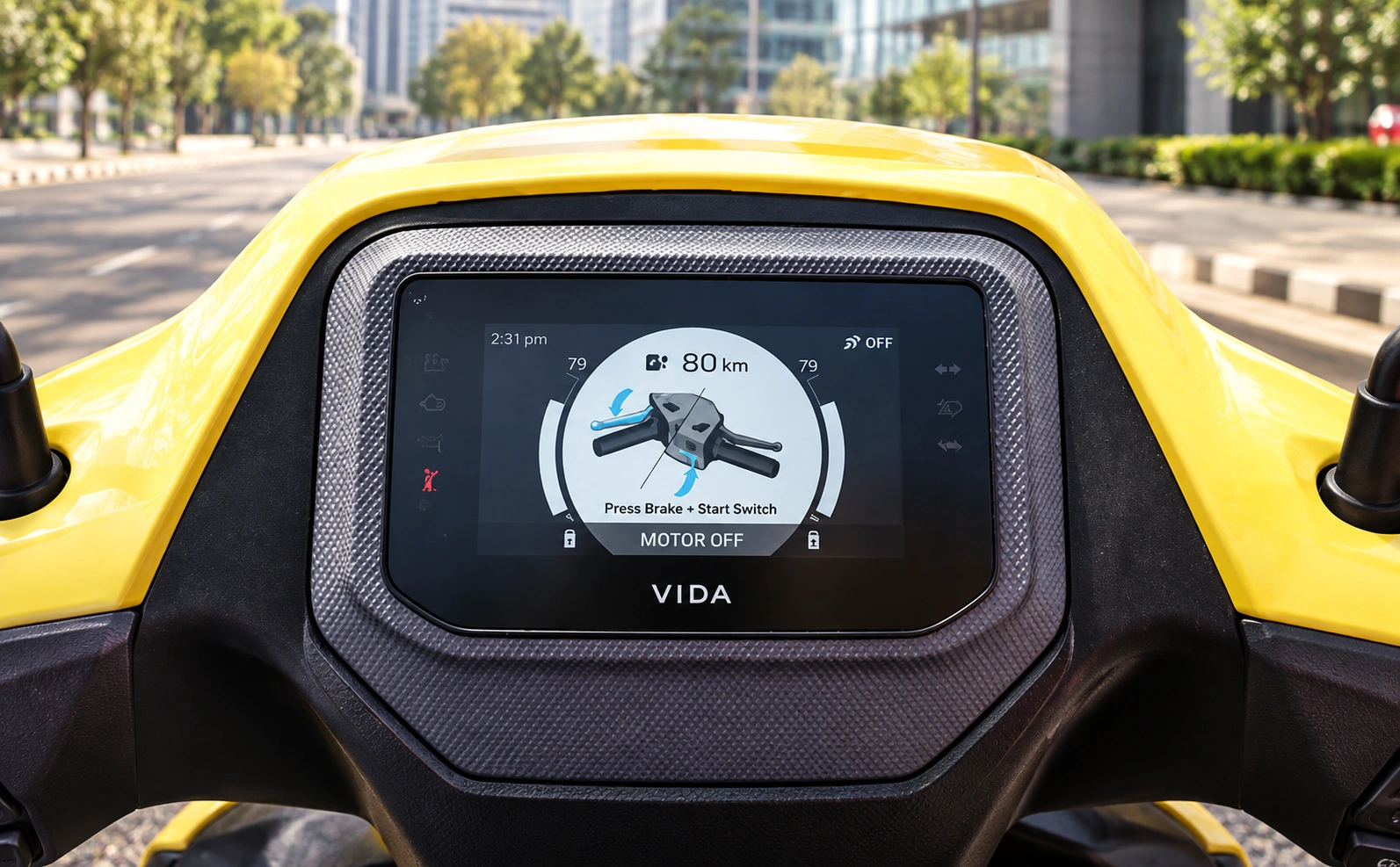 Hero Vida VX2 Display