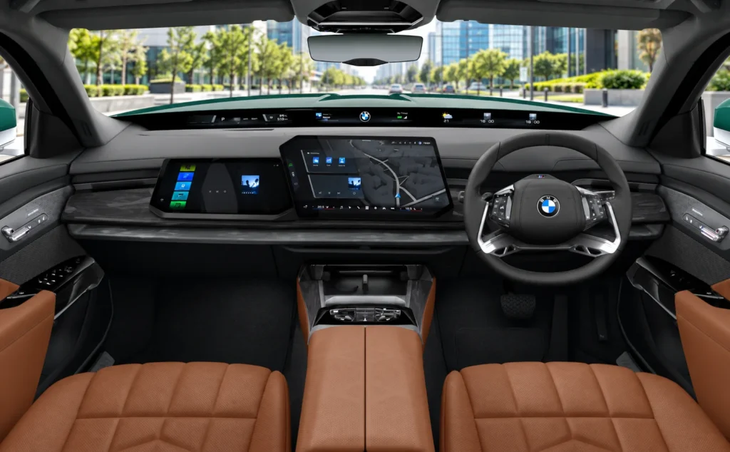 BMW i7 dashboard