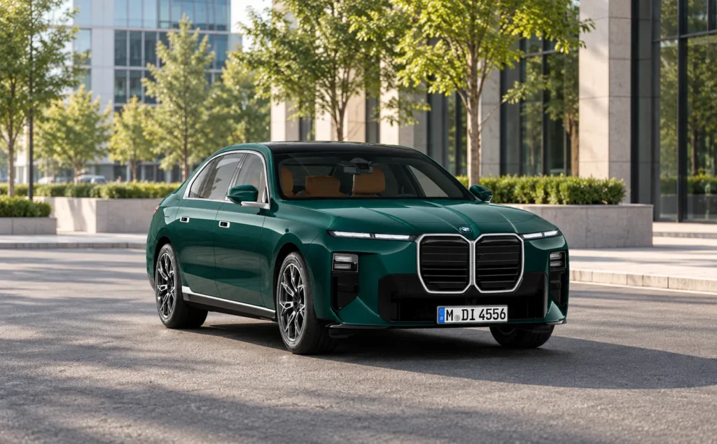 BMW i7 front right