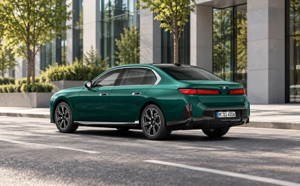BMW i7 rear left