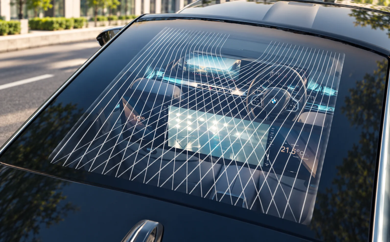 BMW i7 sunroof