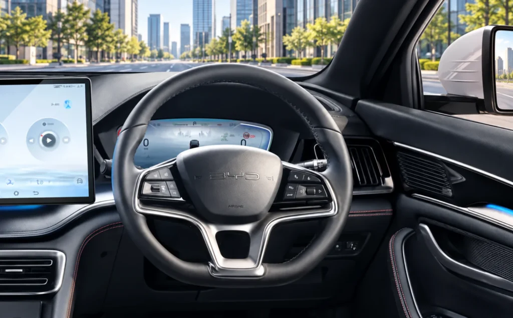 BYD Sealion 6 steering