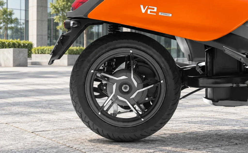 Hero Vida V2 Pro rear tyre 2