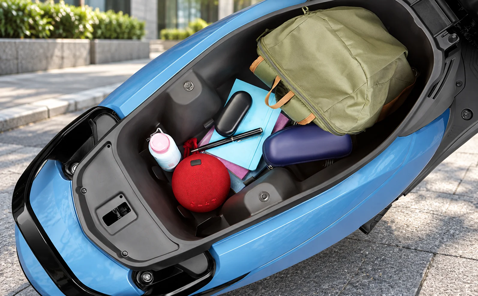 Honda QC 1 storage