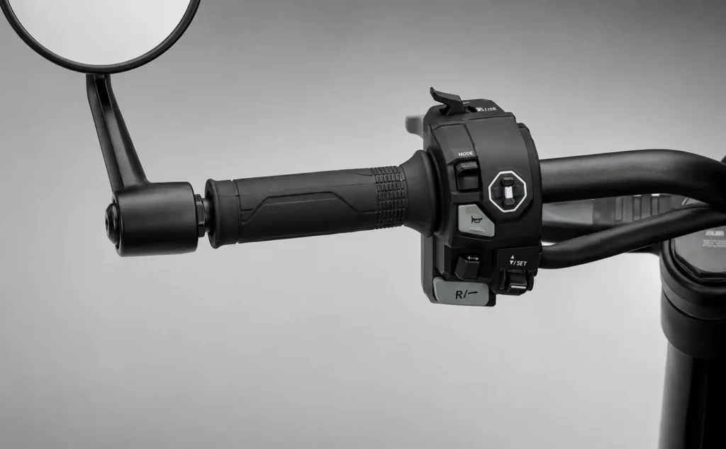 Honda WN7 Handlebar switch linked with TFT screen