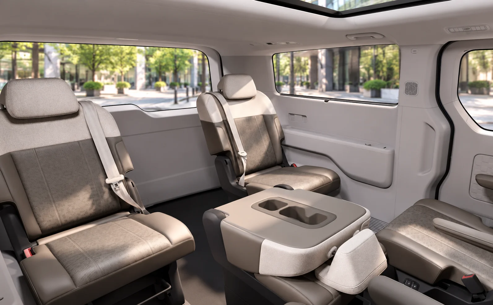KIA PV 7 captain seats