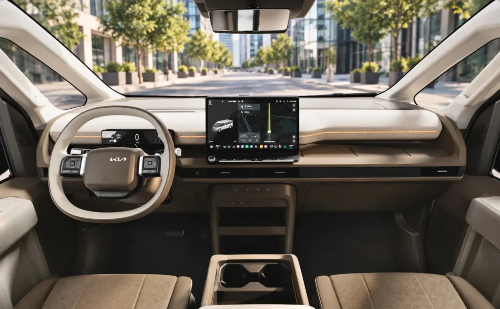 KIA PV 7 dash