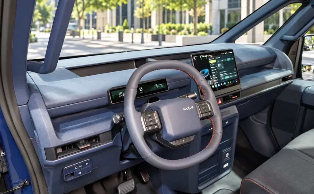KIA PV 7 steering 2