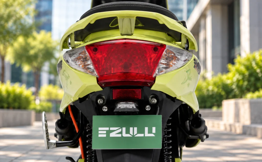 Kinetic Green E-Zulu Signature Edition back lights