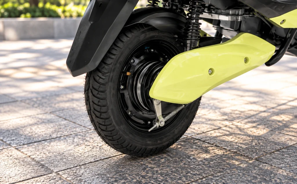 Kinetic Green E-Zulu Signature Edition breaks