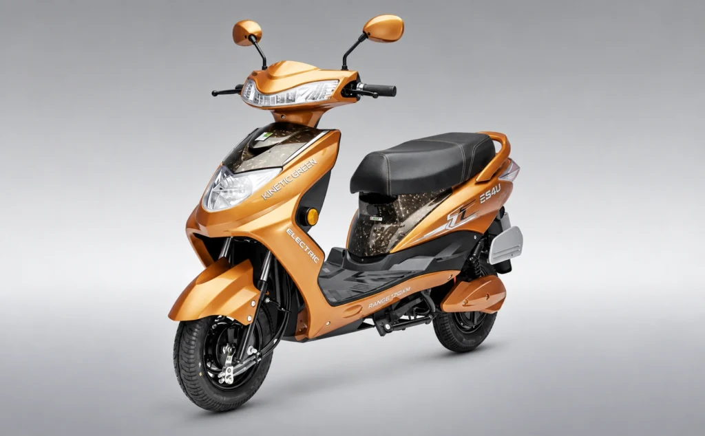 Kinetic Green E-Zulu Signature Edition orange