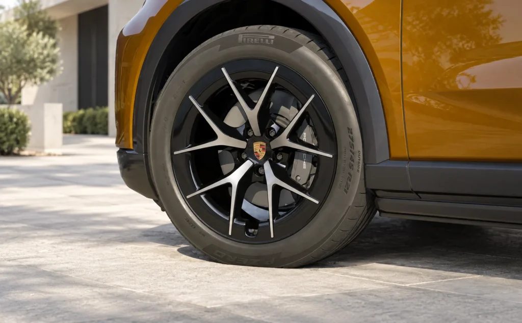 Porsche cayenne electric alloy 10