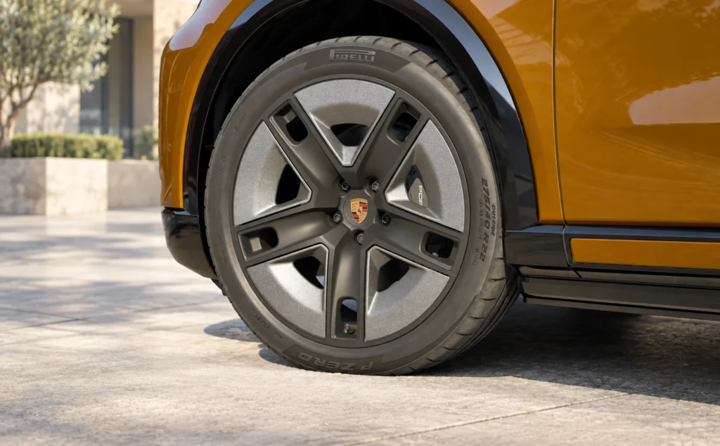 Porsche cayenne electric alloy 4