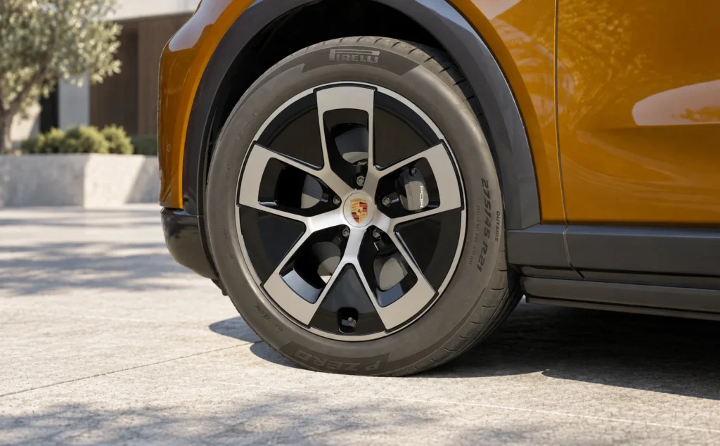 Porsche cayenne electric alloy 8