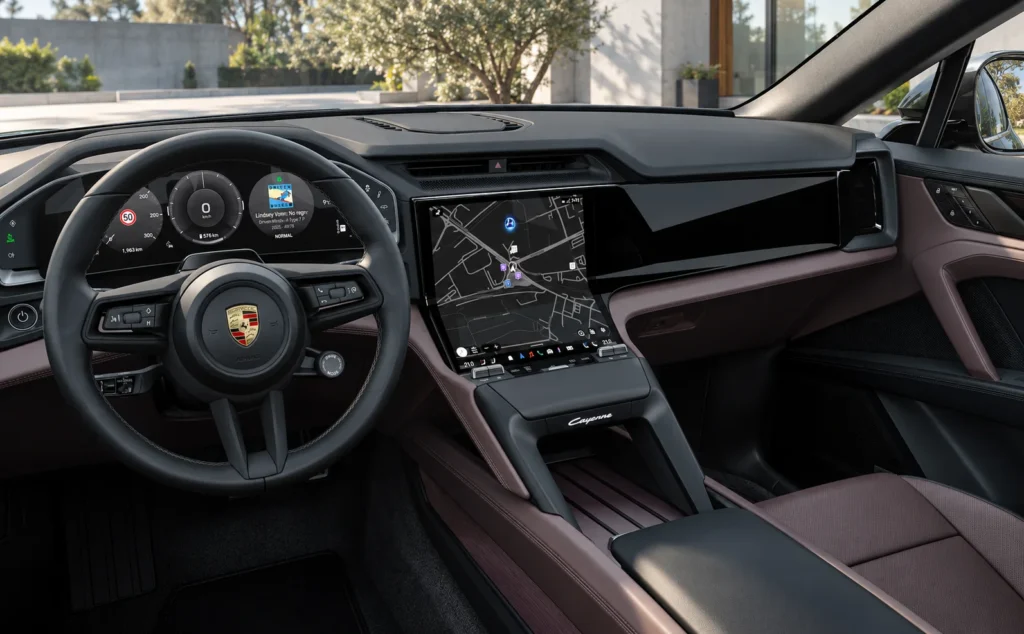 Porsche cayenne electric cabin