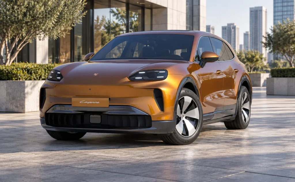 Porsche cayenne electric front left