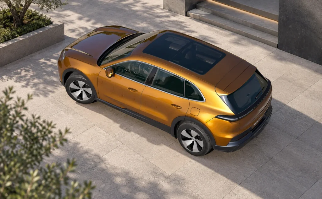 Porsche cayenne electric top