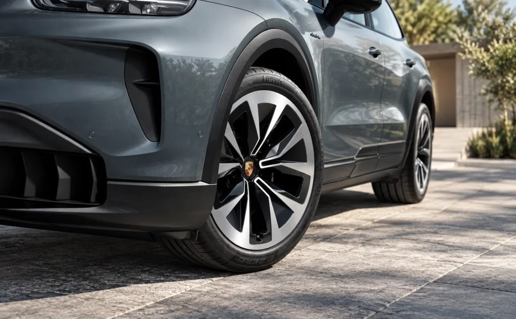 Porsche cayenne electric wheel