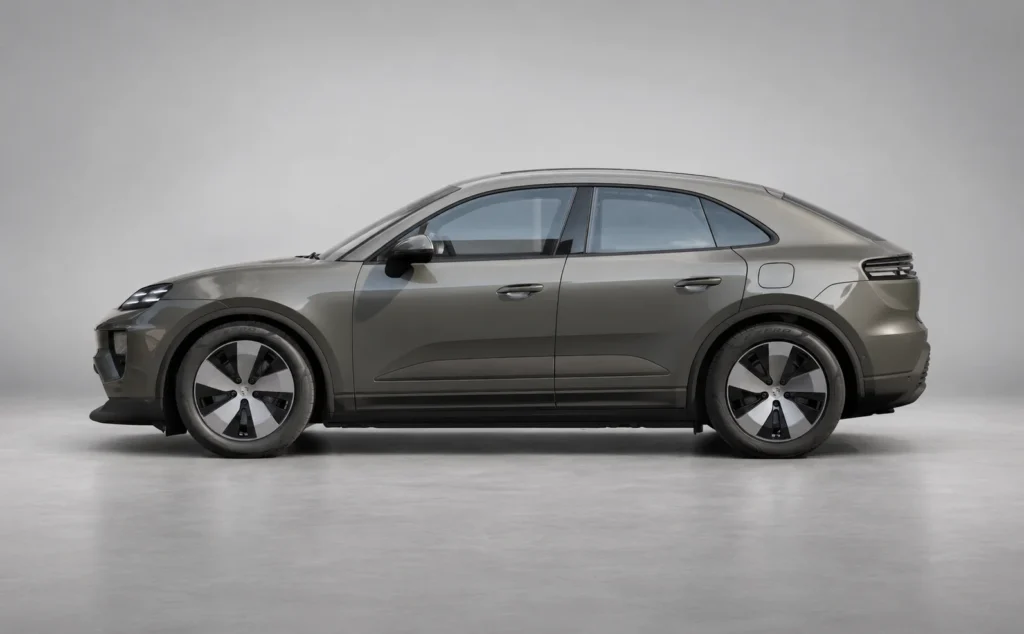 porsche macan electric Aventurine Green Metallic_