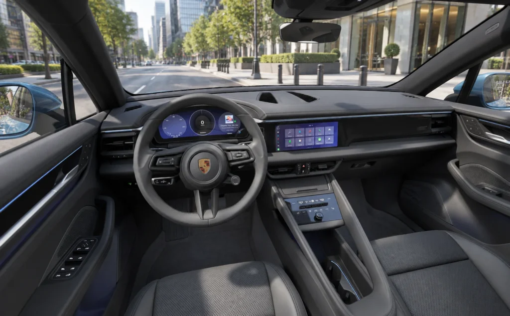 porsche macan electric Extended Leather Package in Black