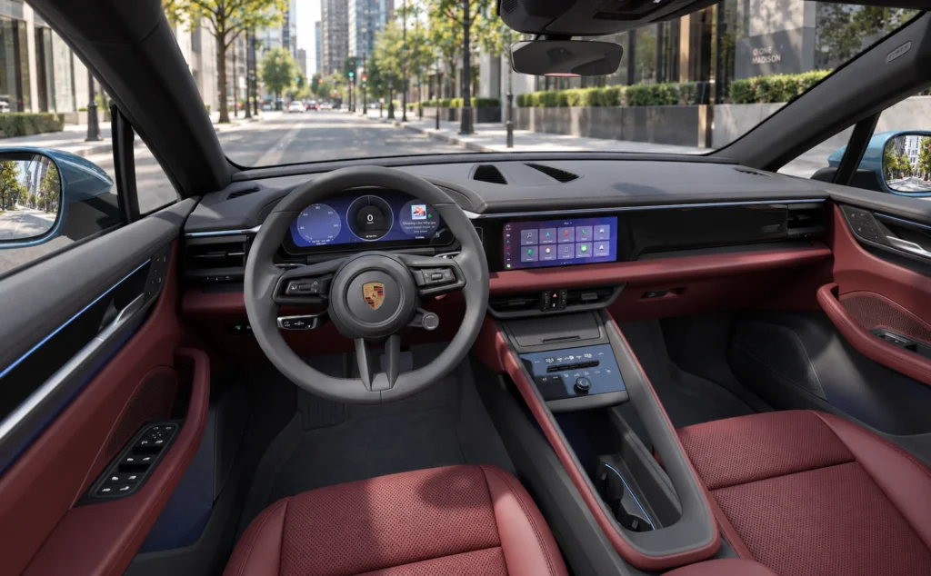 porsche macan electric Extended Leather Package in Black_Chalk Beige-1