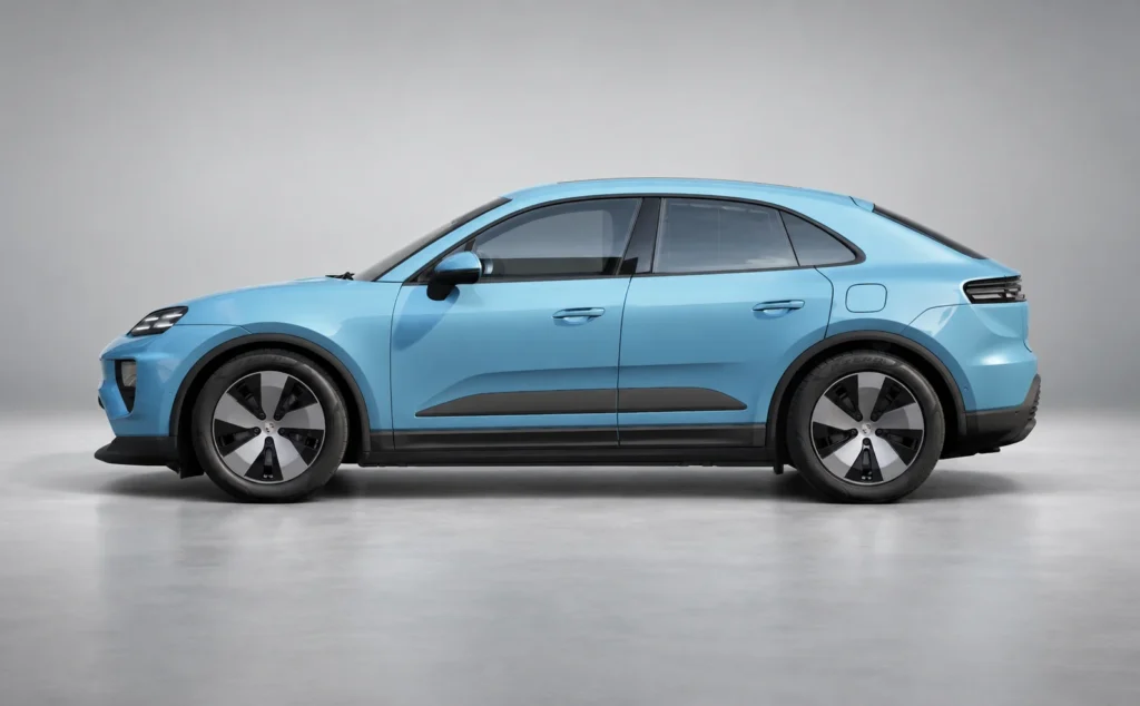 porsche macan electric Frozenblue Metallic