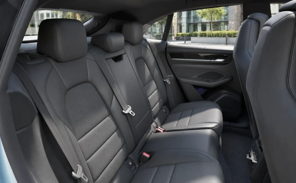 porsche macan electric rear seat