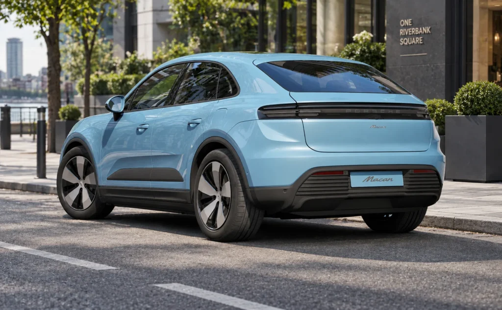 porsche macan electric side