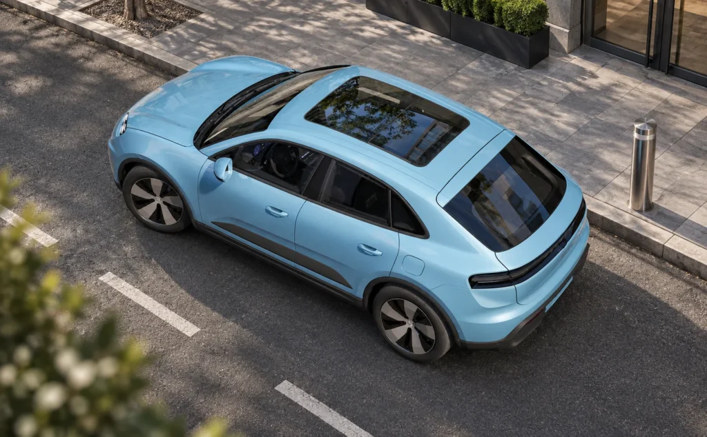 porsche macan electric sunroof