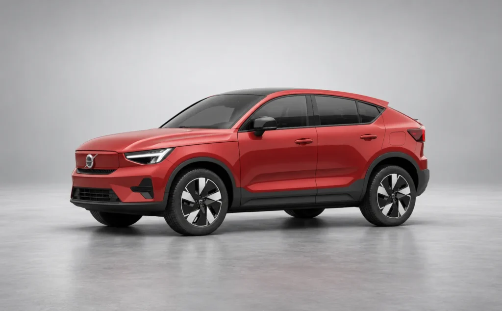 volvo ec40 fusion red