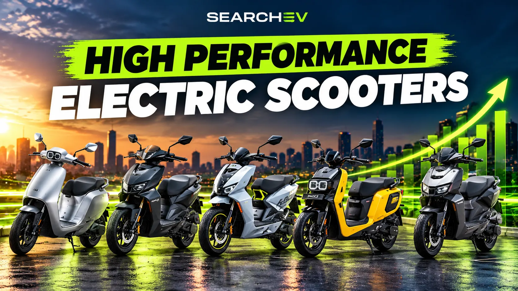 High Performance Electric Scooters in India-Image