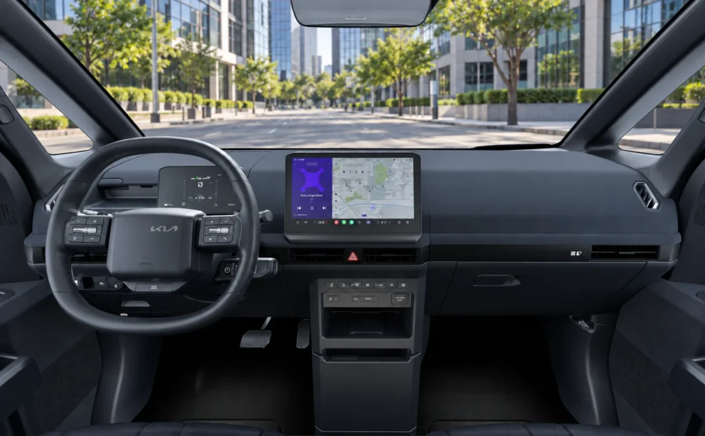 Kia PV5 dash