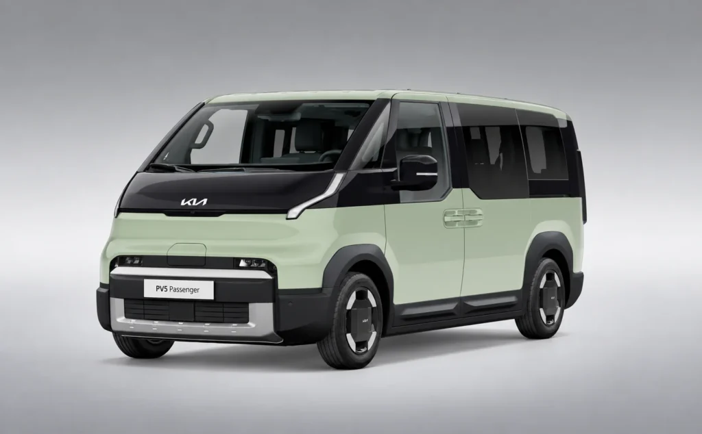 Kia PV5 green 2