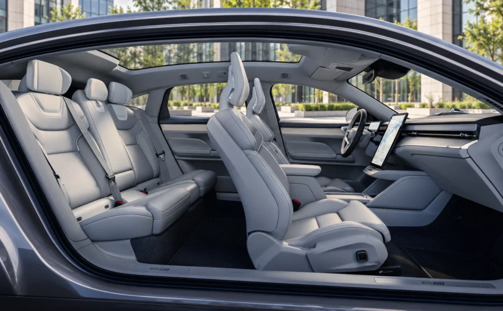 Volvo cabin in a modern business district-18