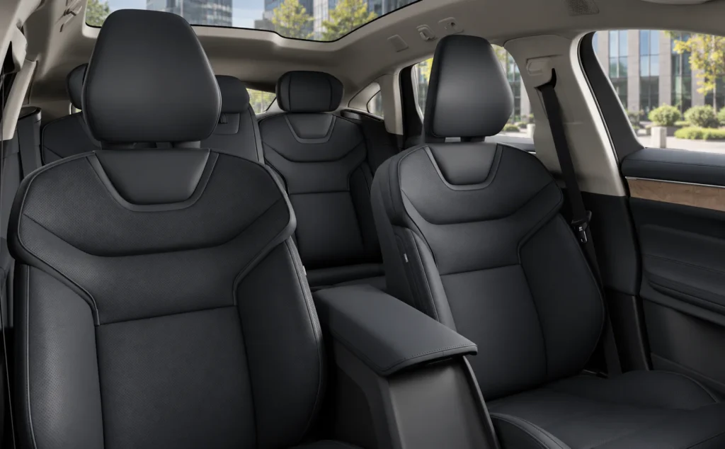 Volvo cabin with modern city views-1